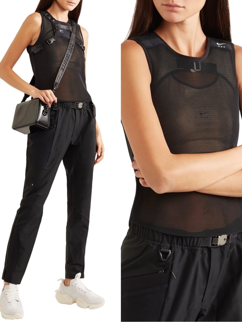 NikeLab Black Matthew Williams Edition NRG Mid Layer Tank Top